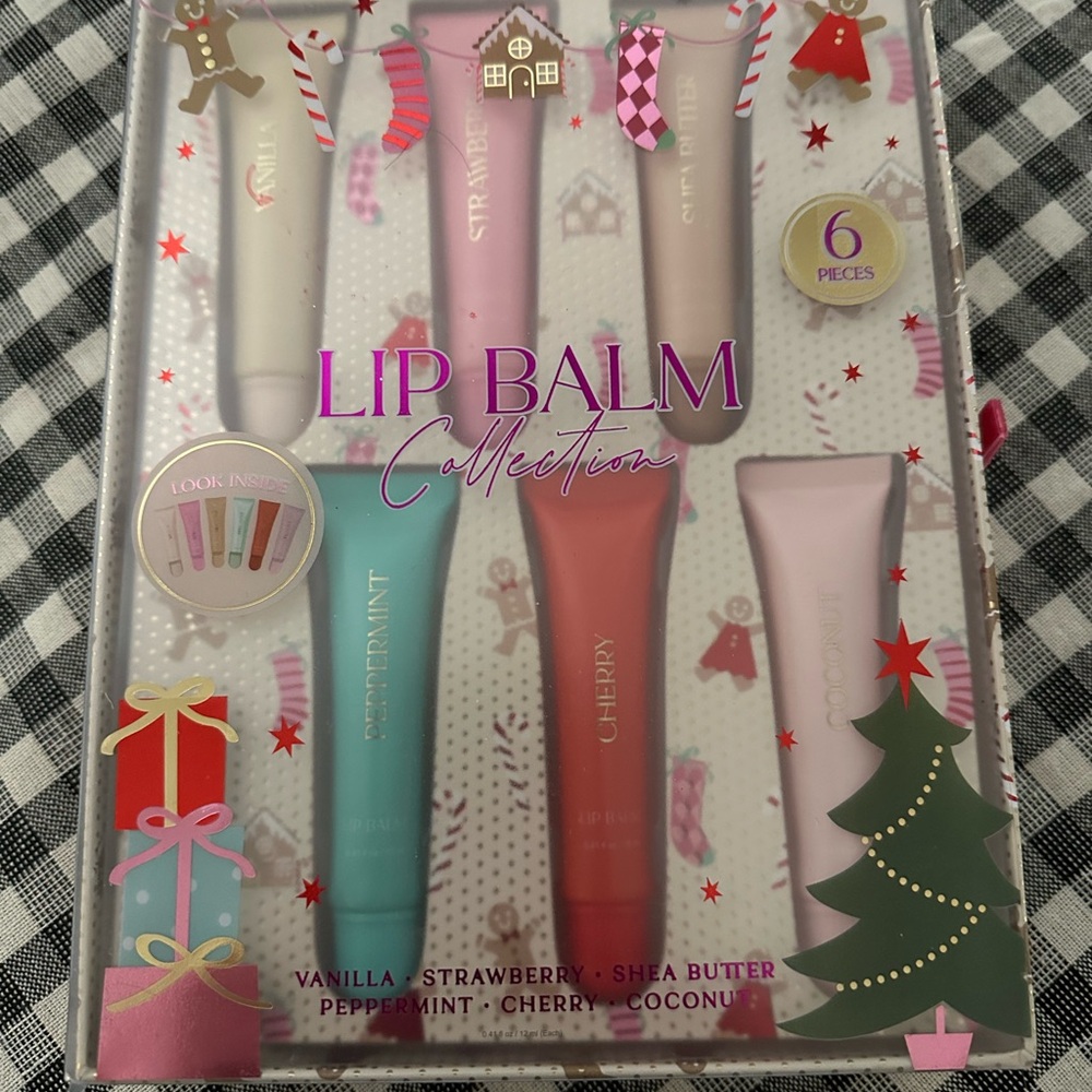 Lip Balm Collection -‎ 6 Piece Set NWT